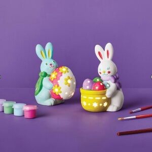 Paint-Your-Own Ceramic Easter
Bunnies Kit White - Mondo Llama™